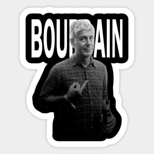 Anthony Bourdain Fans art Sticker